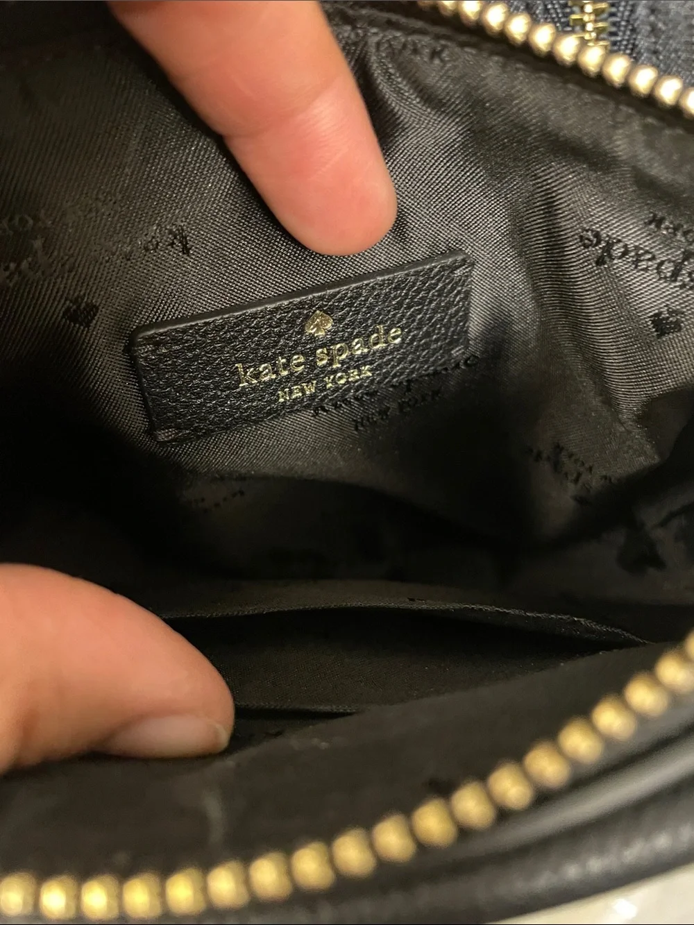 kate spade sleek pebbled
